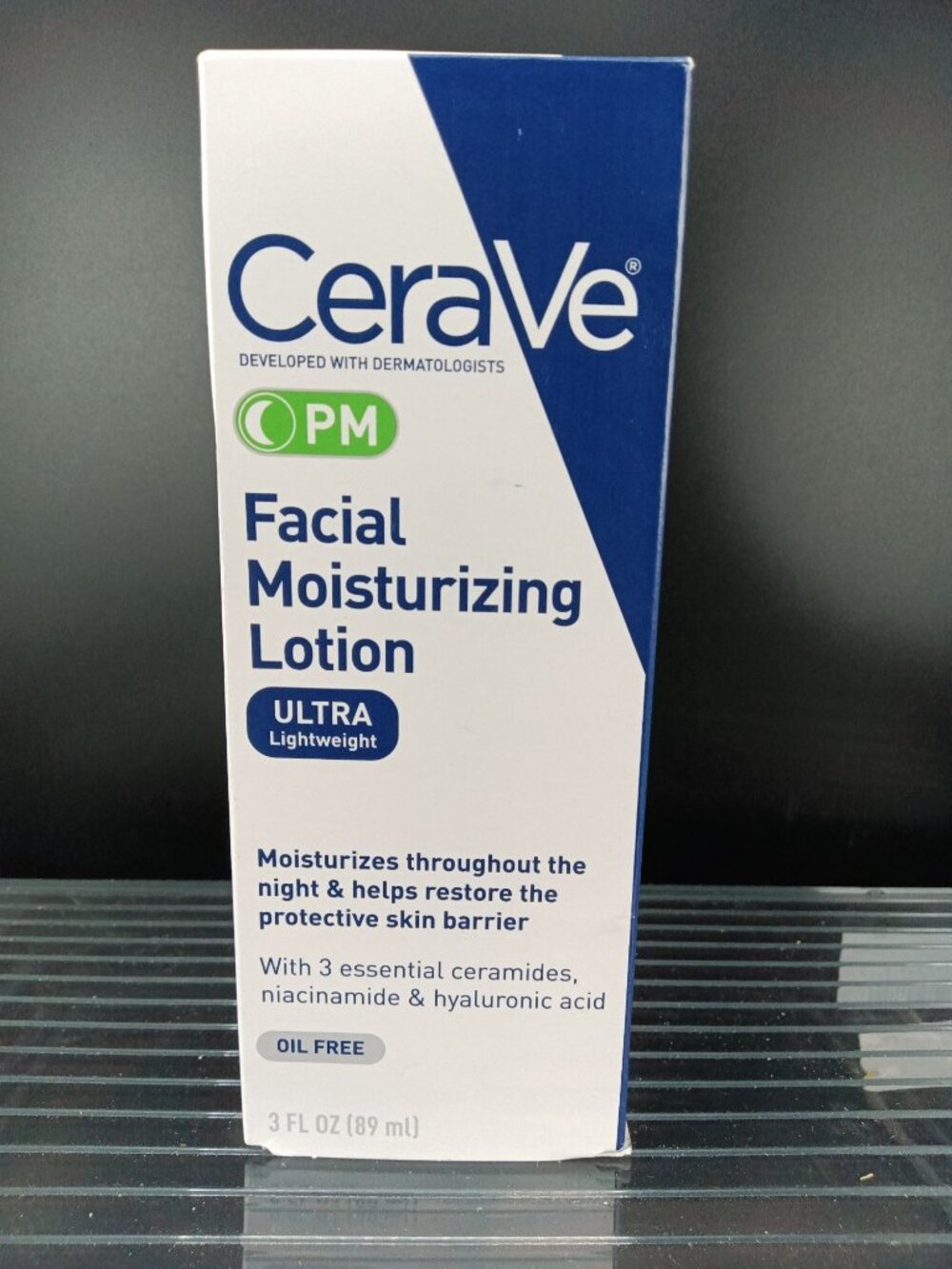 CeraVe PM Facial Moisturizing Lotion Ultra Lightweight Nighttime